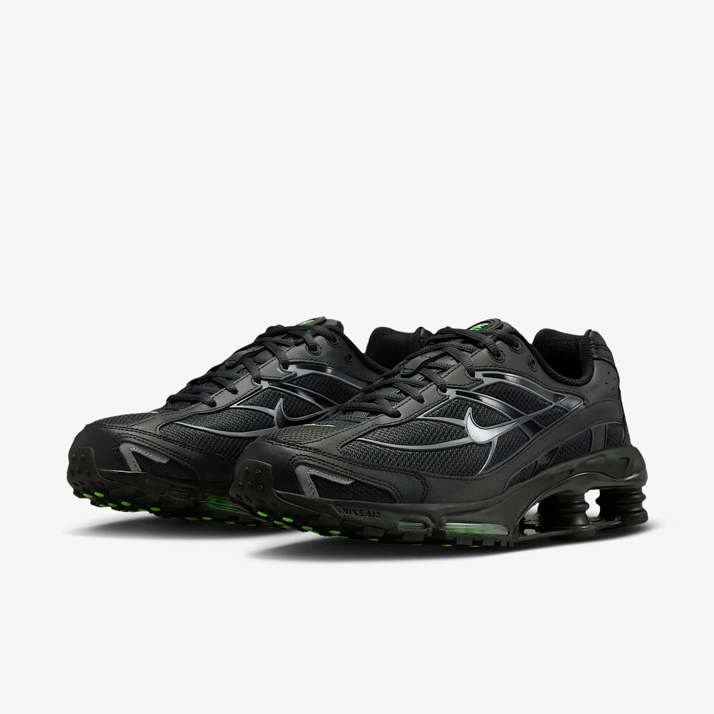 Nike Shox Ride 2 Black Cool Grey Silver
