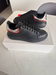 Alexander McQueen Schwarz Silber Multi