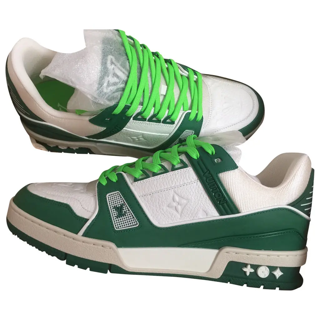 Louis Vuitton LV Trainer Green