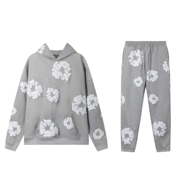 Conjunto Demin Tears Gris