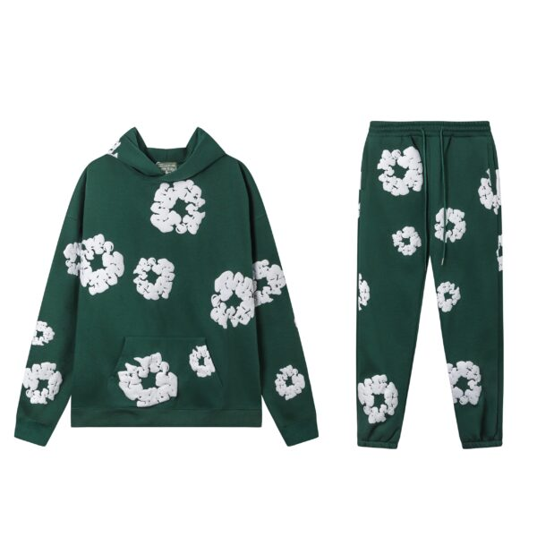 Conjunto Demin Tears verde