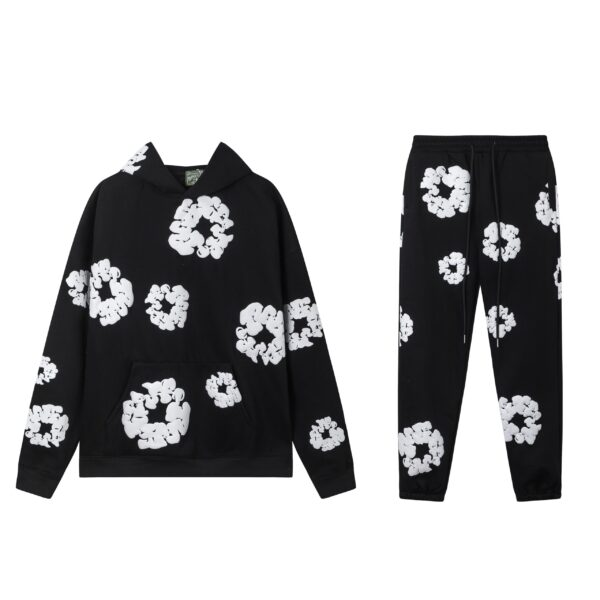 Conjunto Demin Tears Negro