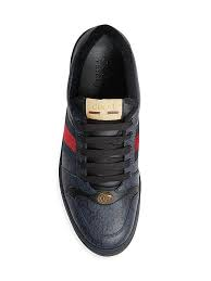 Gucci Screener Supreme Dark Blue Red