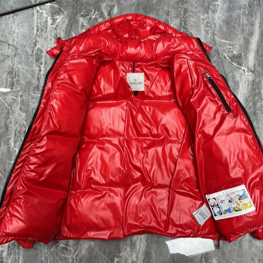 Moncler Montbeliard Down Jacket Red