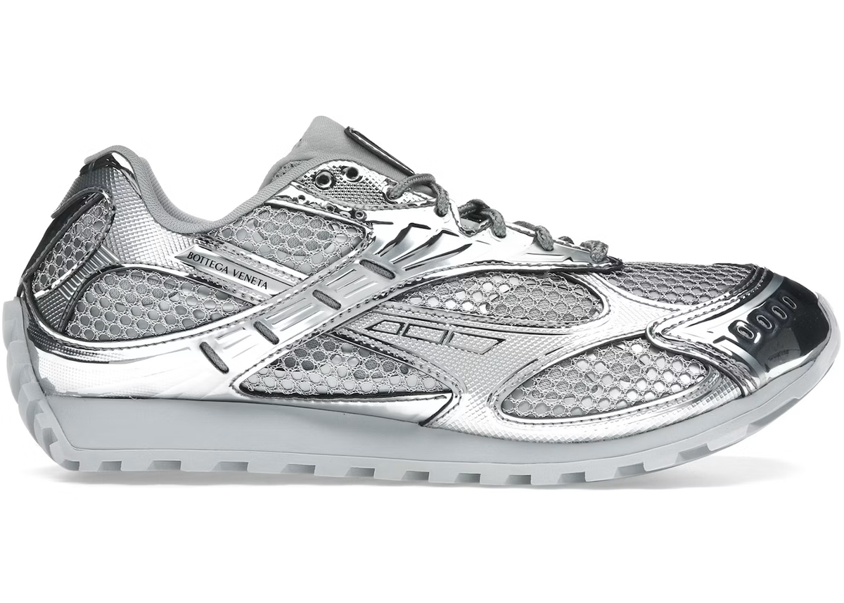 Bottega Veneta Orbit Silver white