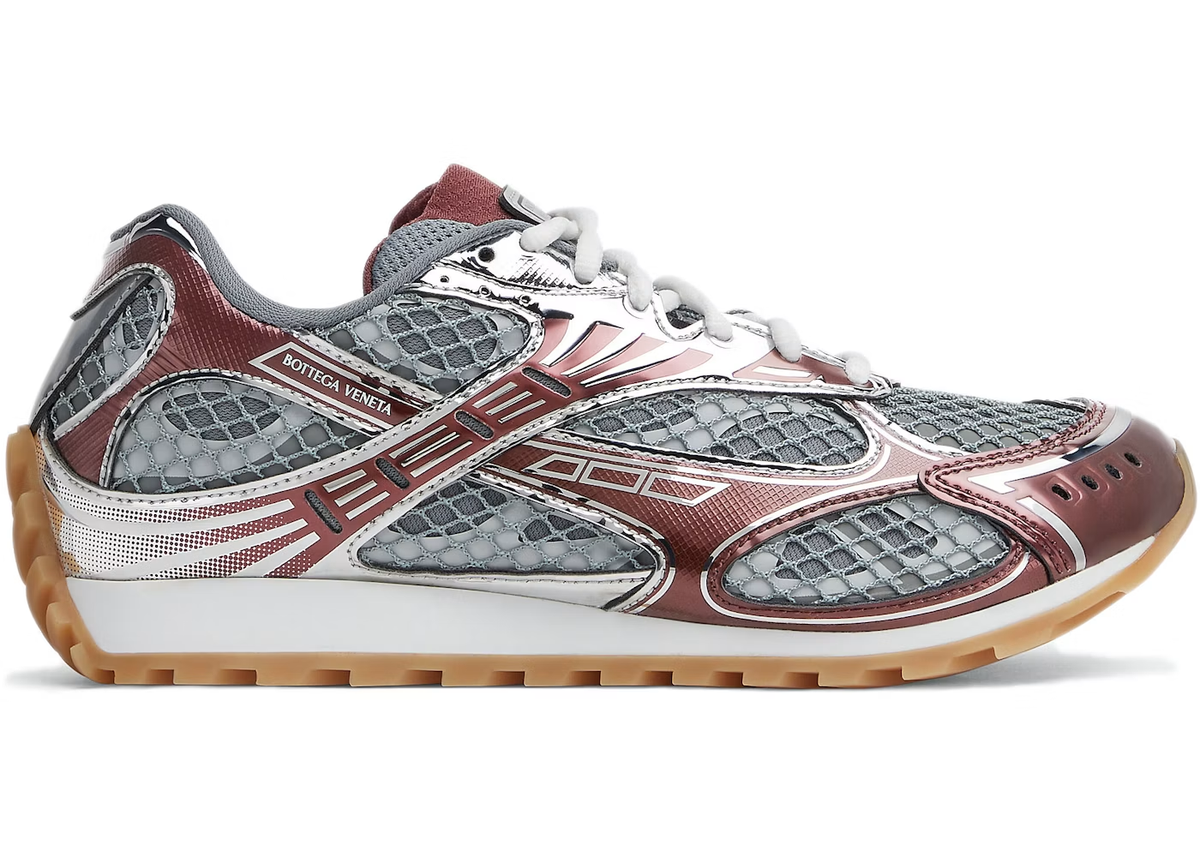 Bottega Veneta Orbit Barolo/Silver