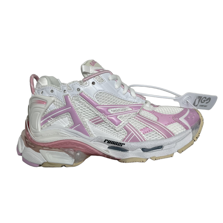 Balenciaga Runner No Led White/Pink