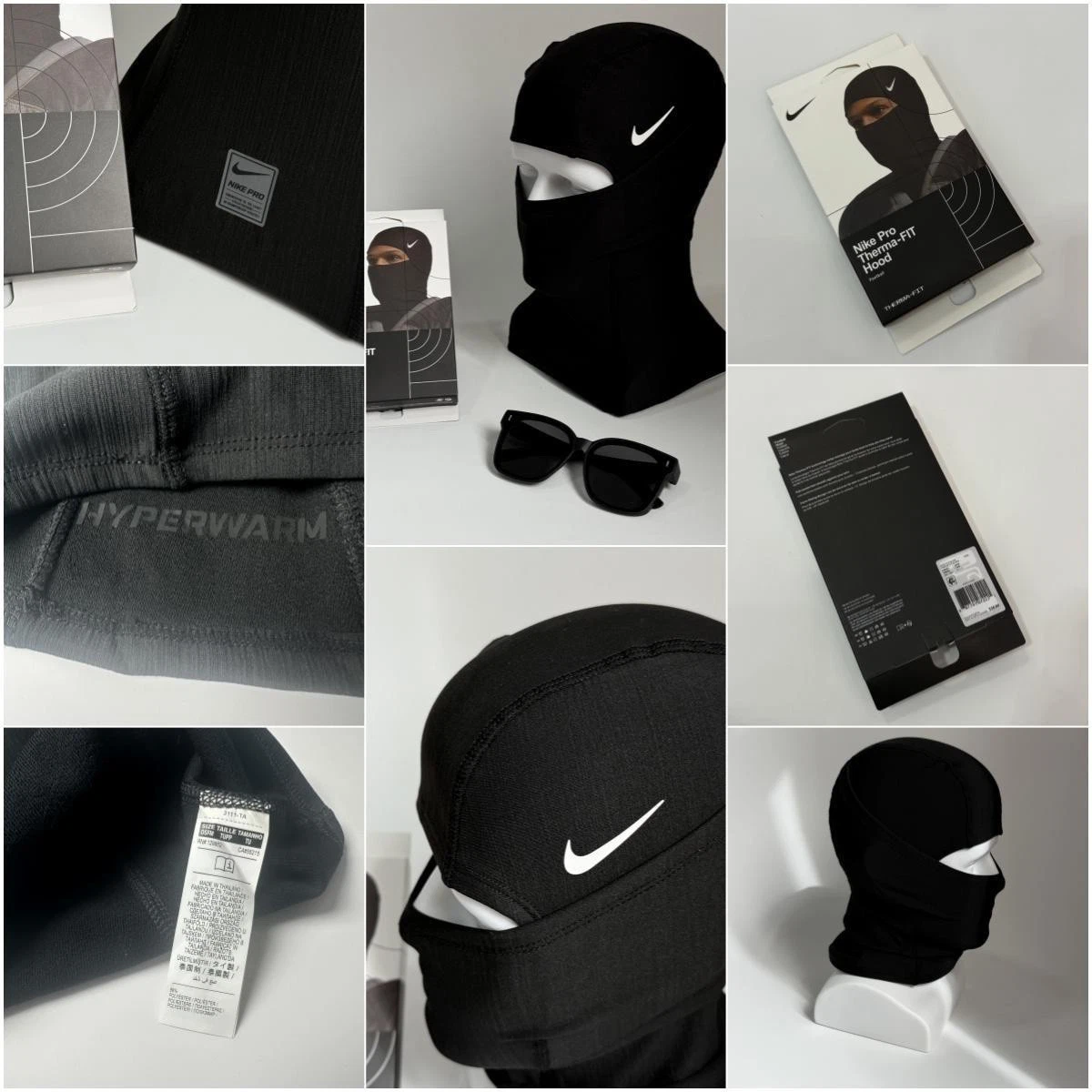 Ski mask Nike Negro