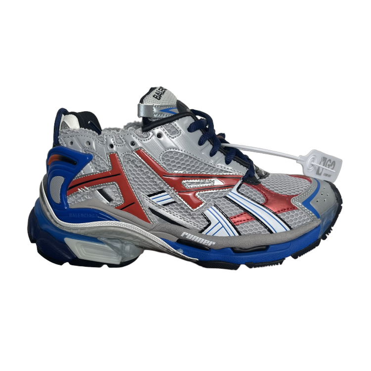 Balenciaga Runner No Led Gris Azul Rojo Negro