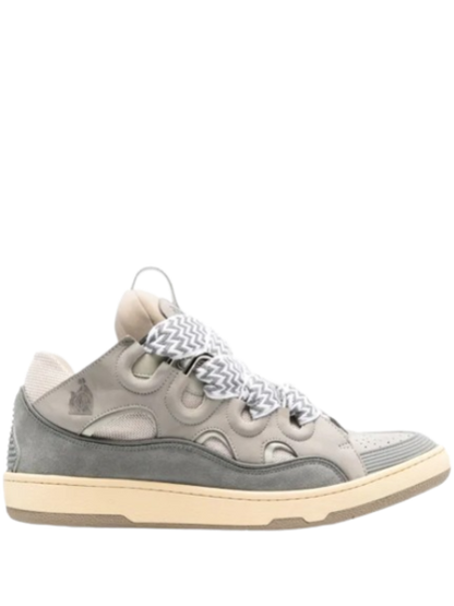 Lanvin Curb Sneaker Grey Ivory