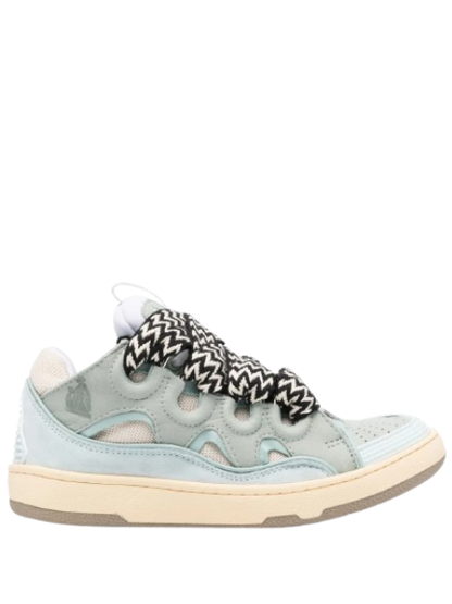 Lanvin Leather Curb Azul claro Gum
