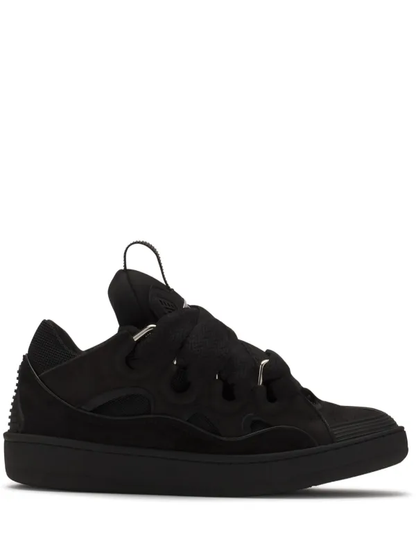 Lanvin Leather Curb Black Black