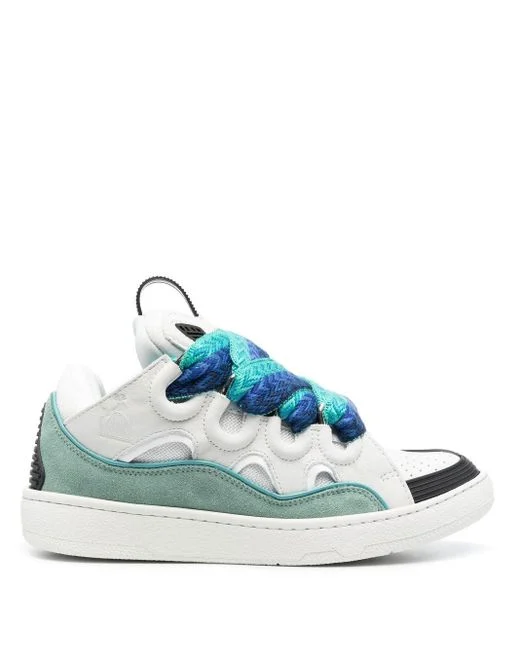 Lanvin Curb Blanco Azul