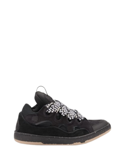 Lanvin Leather Curb Negro