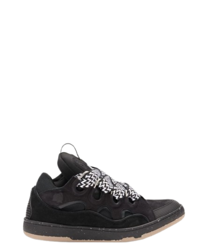 Lanvin Leather Curb Negro