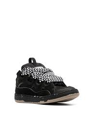 Lanvin Leather Curb Negro
