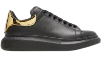 Alexander McQueen Oversized Schwarz Gold Metallic