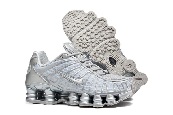 Nike Shox Blanco Gris