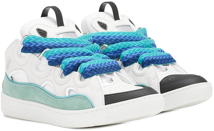 Lanvin Curb Blanco Azul
