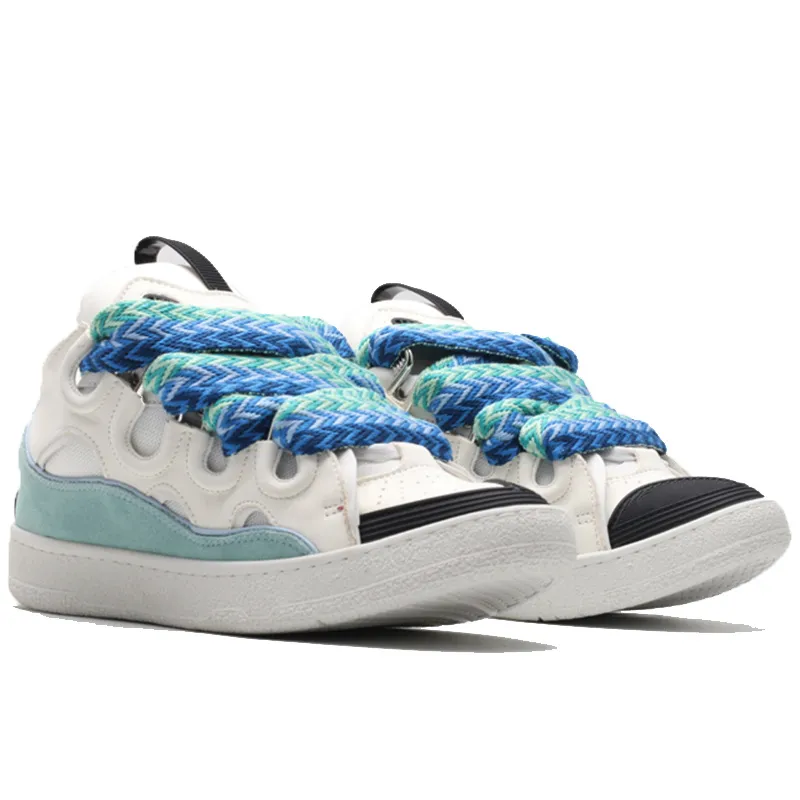 Lanvin Curb Blanco Azul