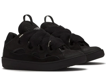 Lanvin Leather Curb Black Black