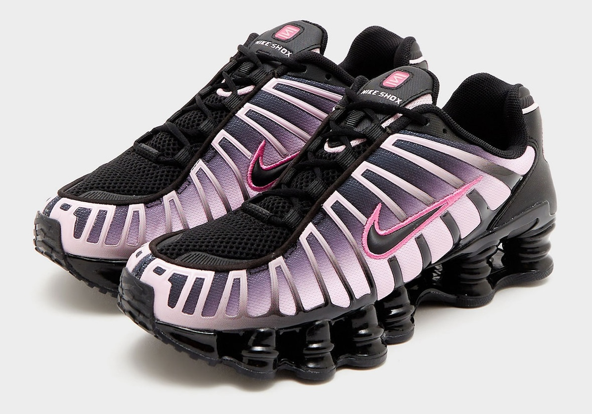 Nike Shox TL Black Playful Pink