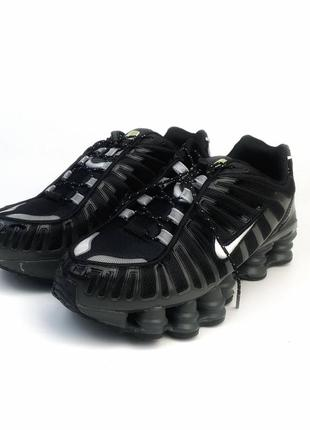 Nike Shox TL Triple Black & Grey