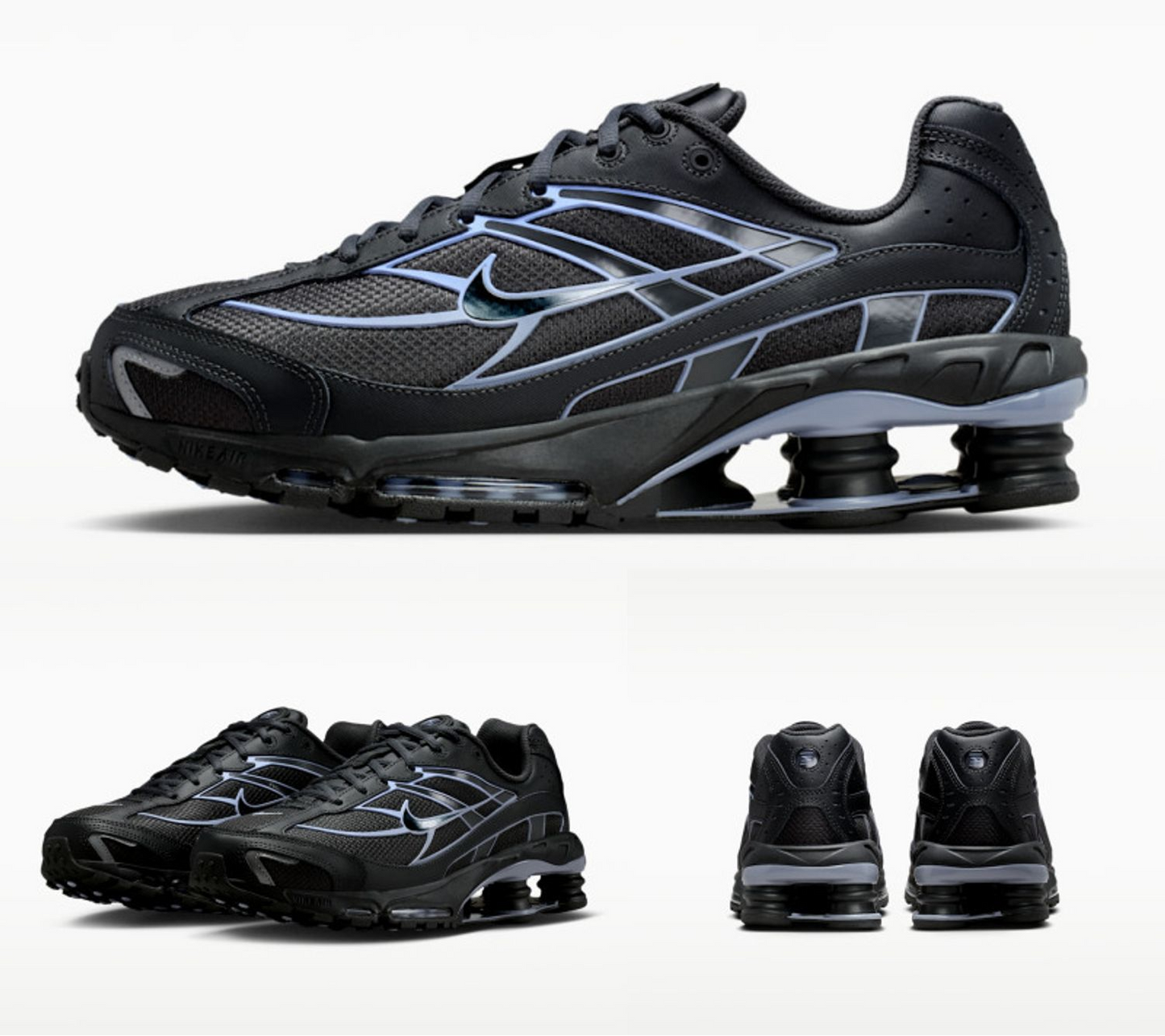 Nike Shox Ride 2 Anthracite Cobalt Bliss