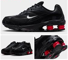 Nike Shox Ride 2 Black University Red