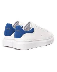 Alexander McQueen Oversized Paris in Blau