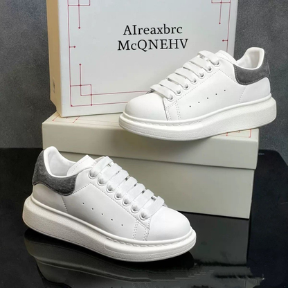 Alexander McQueen Crocs Weiß Hellgrau Oversize