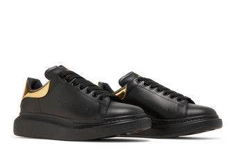 Alexander McQueen Oversized Schwarz Gold Metallic
