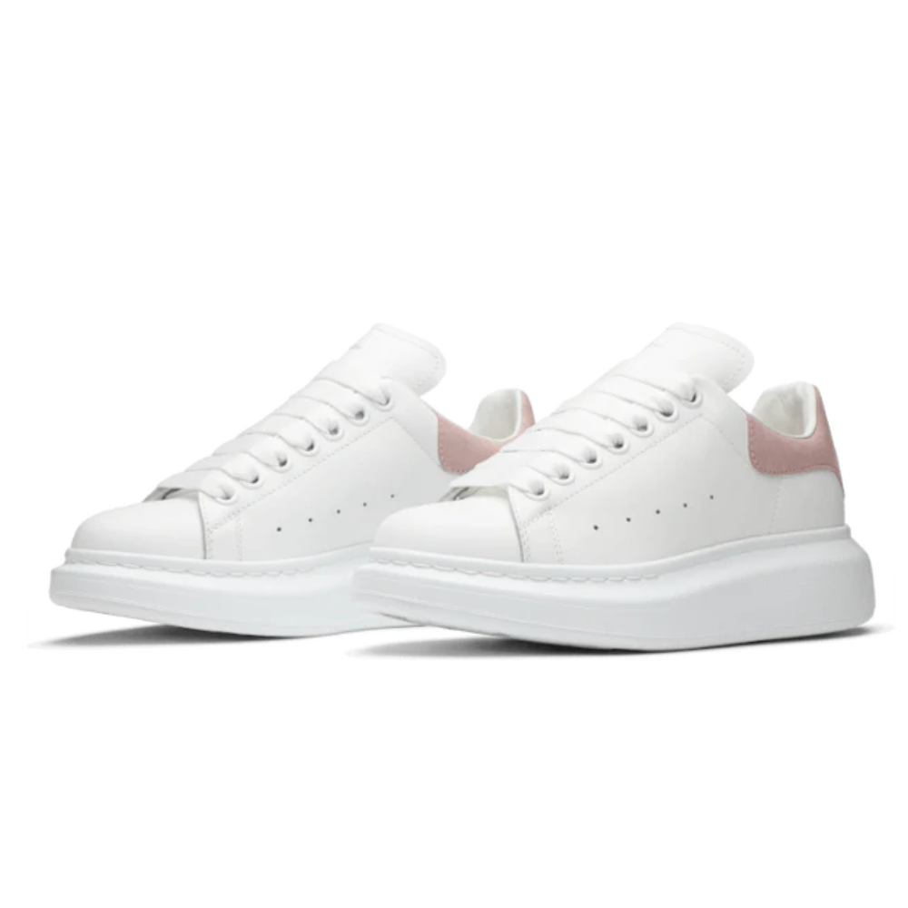 Alexander McQueen Oversized White Light Pink