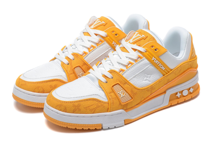 Louis Vuitton Trainer Orange Monogram