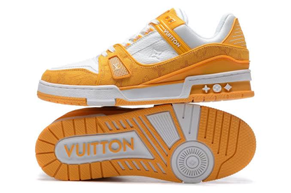 Louis Vuitton Trainer Orange Monogram