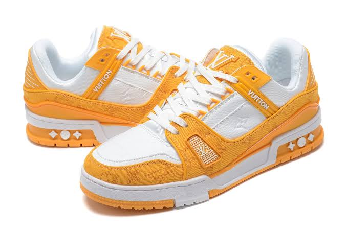 Louis Vuitton Trainer Orange Monogram