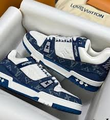 Louis Vuitton LV Trainer Monogram aus Denim