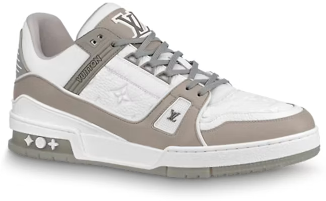 Louis Vuitton Trainer Grey White