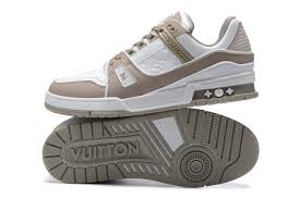 Louis Vuitton Trainer Grey White