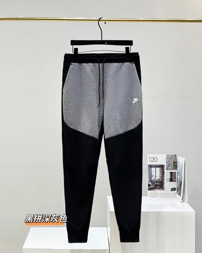 Pants tech Dark Grey con Black