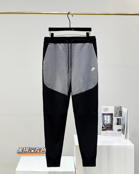 Tech-Hose Dunkelgrau mit Schwarz