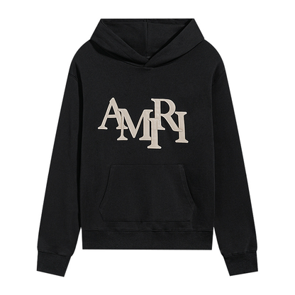 Polerón amiri AMIRI Hoodie Staggered Black