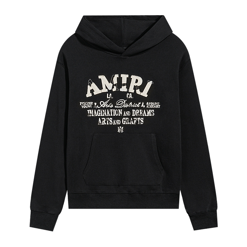 Poleron AMIRI Hoodie Bones black