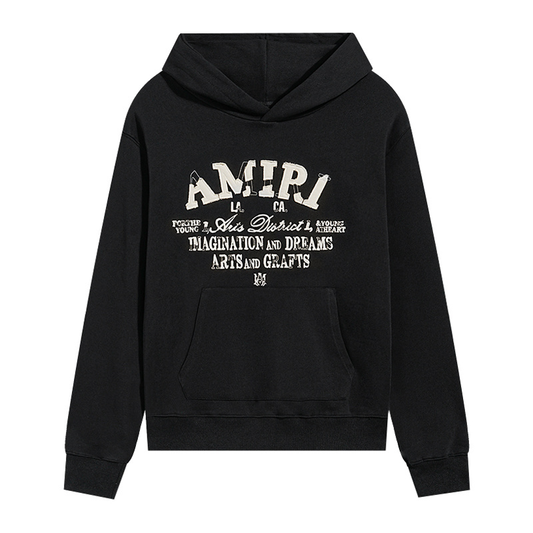 Poleron AMIRI Hoodie Bones black
