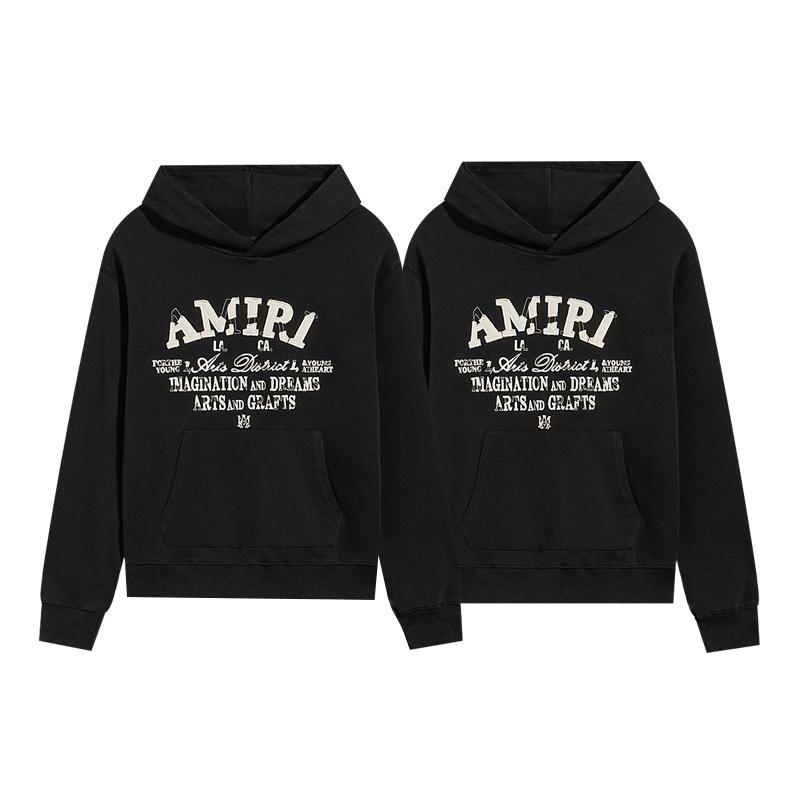 Poleron AMIRI Hoodie Bones black