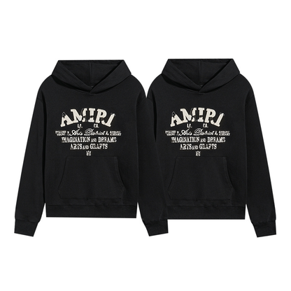 Poleron AMIRI Hoodie Bones black