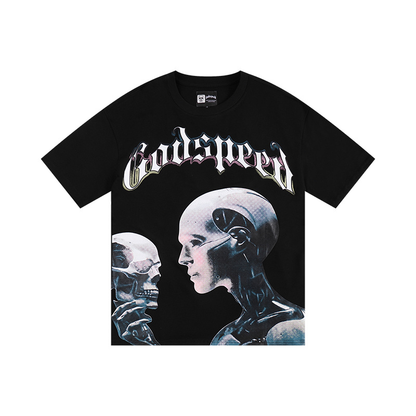 Polera Godspeed Rap Black