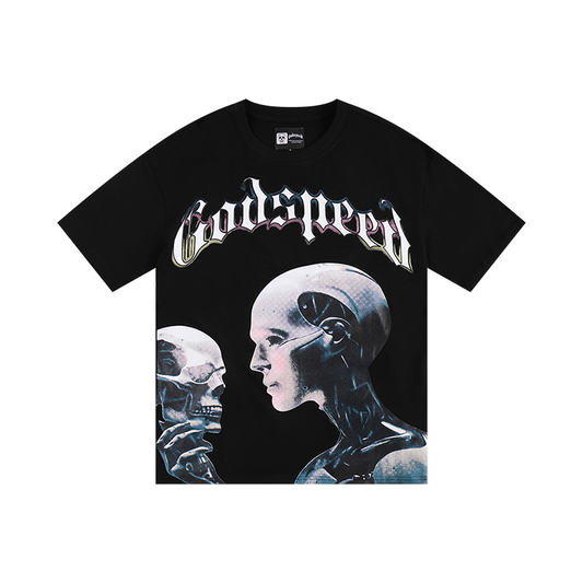 Polera Godspeed Rap Black
