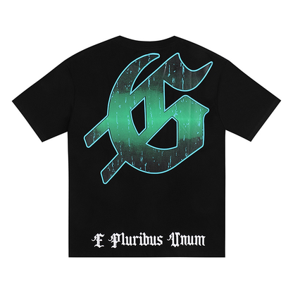 Polera Godspeed Magician Playing Cards black