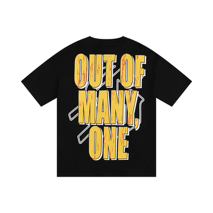 Polera Godspeed Chosen One Layered Black